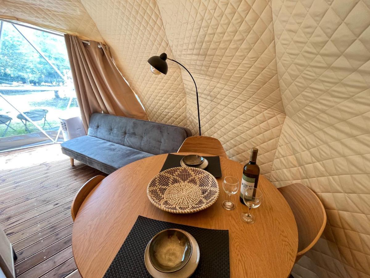 Manna Gea Glamping Domes Otel Vonitsa Dış mekan fotoğraf
